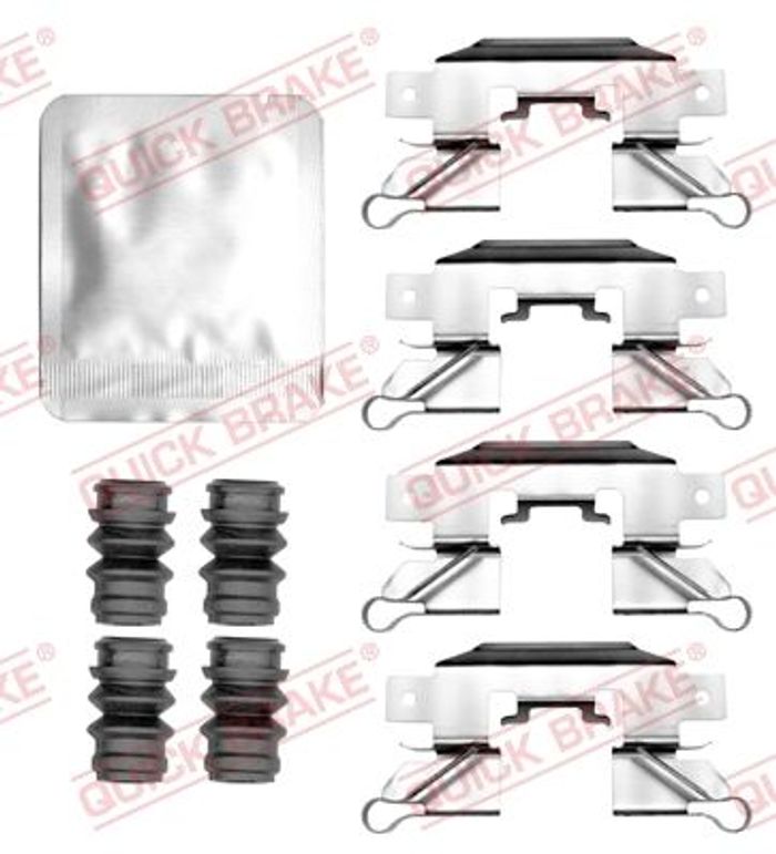 Montagesatz des Bremsklotzes vorne passt zu: MITSUBISHI MIRAGE / SPACE STAR V...