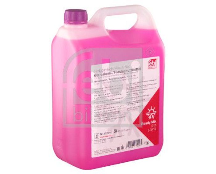 Kühlerflüssigkeit (flüssigkeitstyp G13) (5L, -35°C), violett