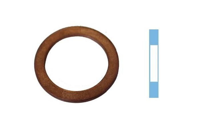 Dichtung der Ölsumpfschraube (20x26x1,5) passt zu: SUBARU FORESTER, IMPREZA,...