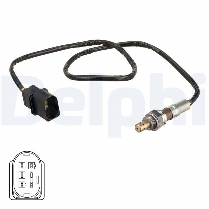 Lambdasonde (anzahl der Leitungen 5, 535mm) passt zu: SEAT CORDOBA, IBIZA III...