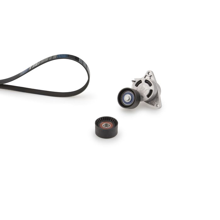 Satz der Rippenriemen (mit Spanner) passt zu: NISSAN INTERSTAR, PRIMASTAR; OP...
