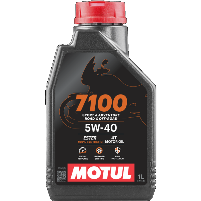 4T-Motoröl MOTUL 7100 5W40 1l, API SN JASO MA-2 synthetisch Ester