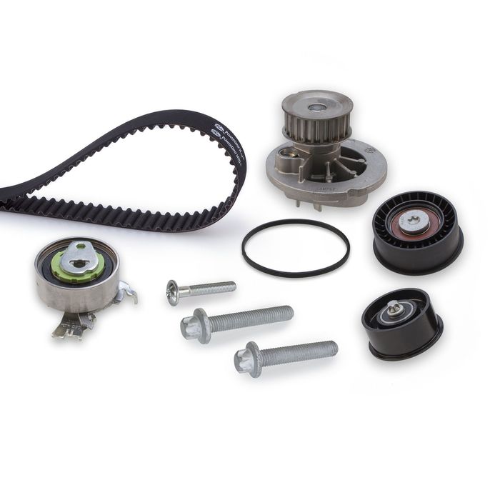 Ventilsteuerung Satz (Riemen + Rolle + Flüssigkeitspumpe) passt zu: OPEL ASTR...