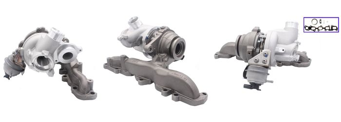 Turbolader (Runderneuert, mit Dichtungssatz) passt zu: AUDI A3, Q2; SEAT ARON...