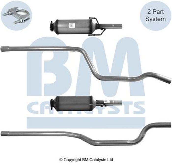 Partikelfilter passt zu: OPEL MERIVA A 1.3D 09.03-05.10
