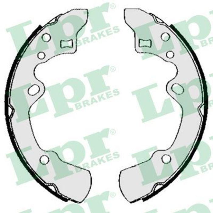 Bremsbacke passt zu: FORD USA PROBE I; KIA CONCORD; MAZDA 323 C IV, 323 F IV,...