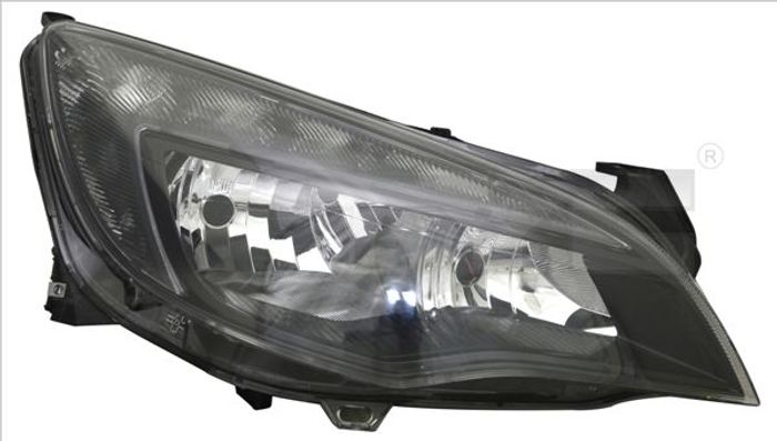 Scheinwerfer R (H7/H7/LED, elektrisch, mit motor, einsatzfarbe: schwarz) pass...