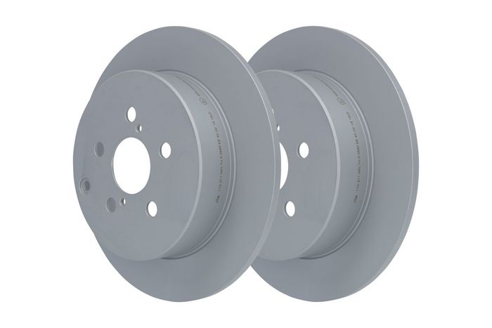 Bremsscheibe hinten L/R passt zu: TOYOTA AVENSIS 1.6-2.4 01.03-11.08