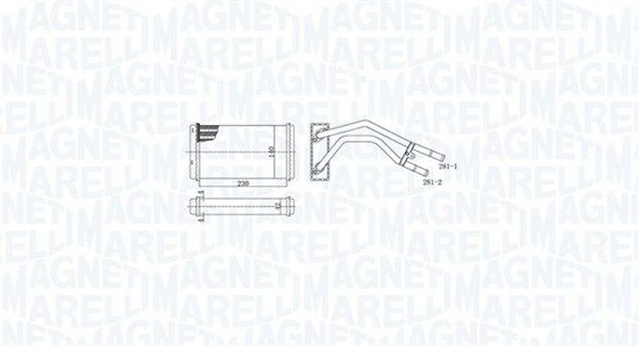 Heizgerät passt zu: FORD TRANSIT, TRANSIT TOURNEO 2.0-2.5D 06.94-12.00