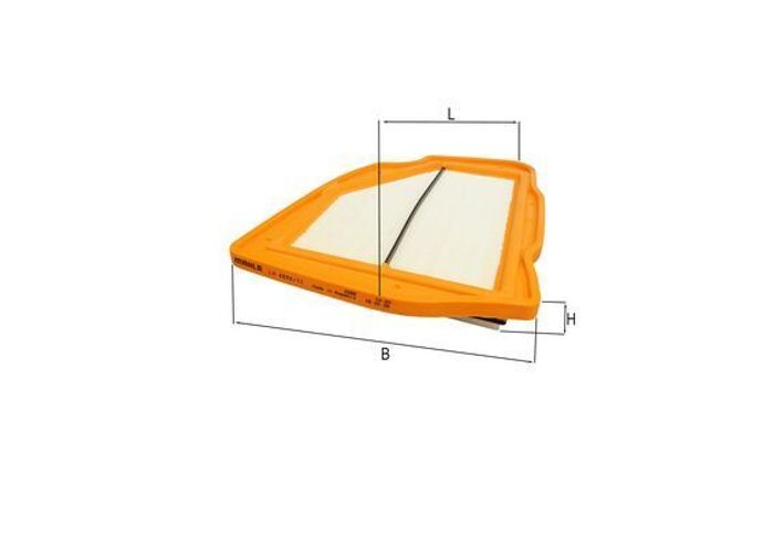 Luftfilter (Filterpatrone) passt zu: BMW 5 (G60, G90, G68), 5 (G61, G99), 7 (...