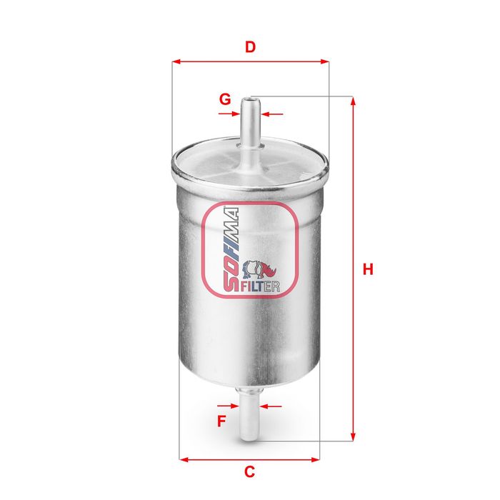 Kraftstofffilter passt zu: CITROEN BERLINGO, BERLINGO MULTISPACE, C-ELYSEE, C...