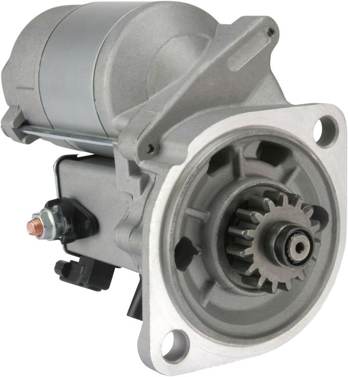 Anlasser (12V, 1,4kW, (en) new with a deposit) passt zu: JOHN DEERE 1050, 107...