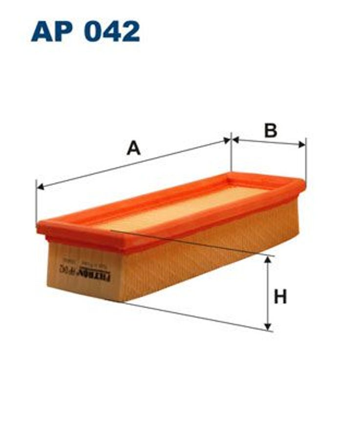 Luftfilter (Filterpatrone) passt zu: FIAT TEMPRA, TIPO, UNO; LANCIA DEDRA, DE...