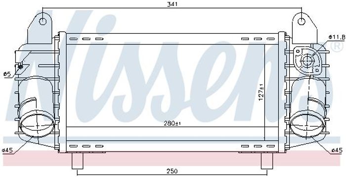 Ansaugluftkühler passt zu: AUDI A2 1.2D/1.4D 02.00-08.05