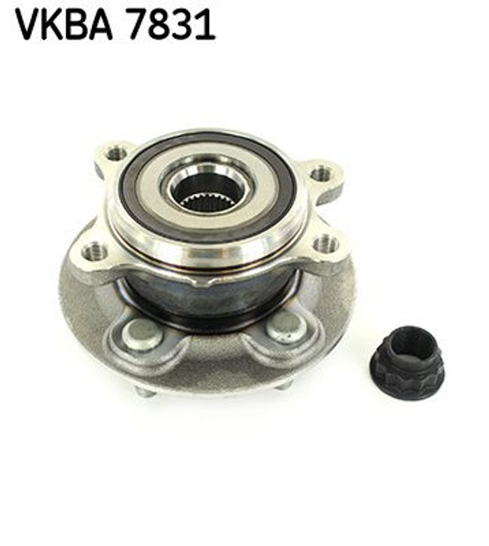 Radlagersatz mit Nabe vorne L/R (mit Naben) (x93) passt zu: TOYOTA HIGHLANDER...