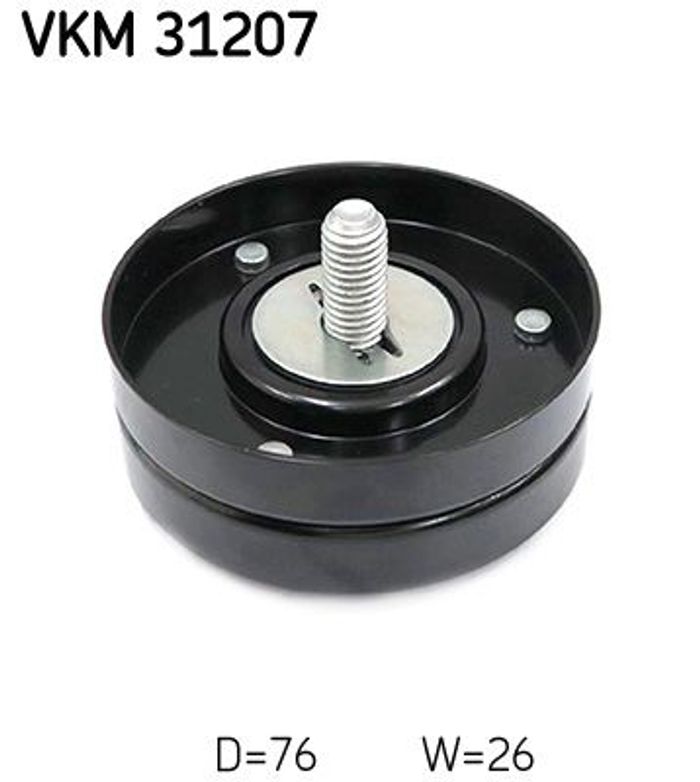 Umlenk-/Führungsrolle, Keilrippenriemen