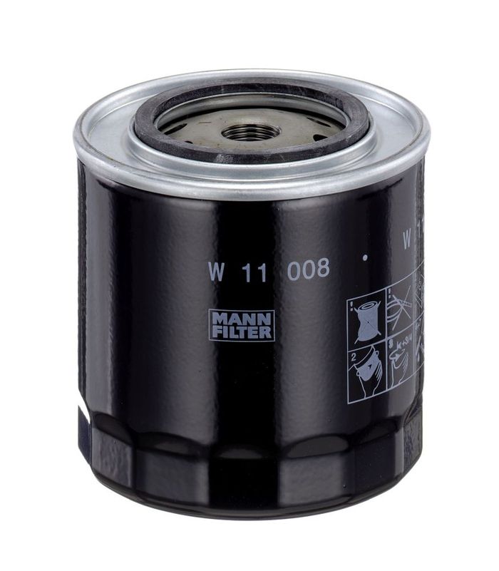 Ölfilter (anschraubfilter) passt zu: CASE IH 65 A, 75 A, 55, 55 MAXXIMA, 60,...