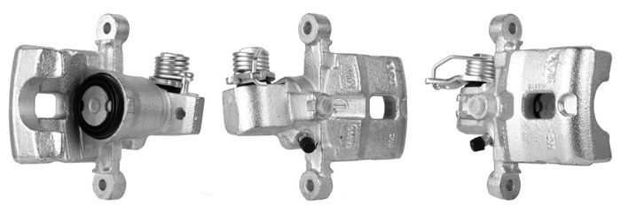 Elektrischer Bremssattel hinten L (runderneuert) passt zu: KIA PICANTO I 1.0-...