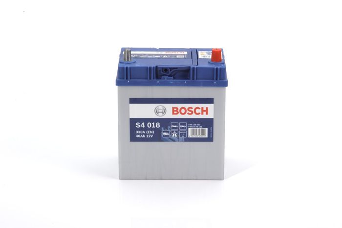 Batterie BOSCH 12V 40Ah/330A S4 (P+) 187x127x227 B13 - Fuß mit der Höhe von 1...