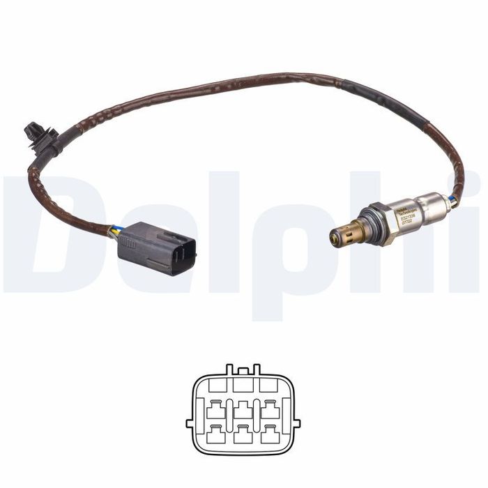 Lambdasonde (anzahl der Leitungen 5, 530mm) passt zu: MAZDA 2, CX-3 1.5/2.0 0...