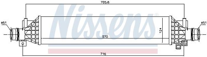 Ansaugluftkühler passt zu: CHEVROLET TRAX; OPEL MOKKA / MOKKA X 1.4/1.4LPG 06...