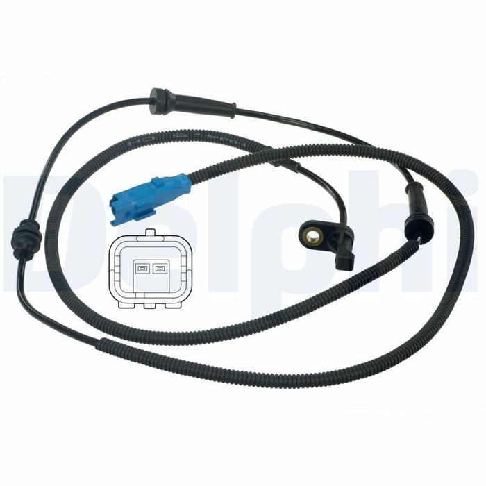ABS-Sensor hinten L/R passt zu: CITROEN C5 I, C5 II 1.6D-3.0 03.01-09.08