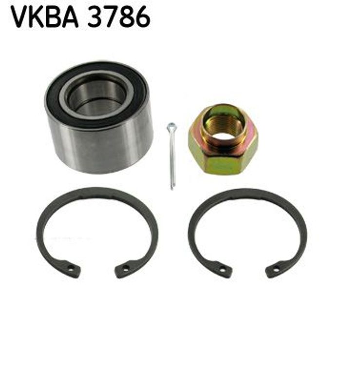 Radlagersatz mit Nabe vorne L/R (34x64x37) passt zu: CHEVROLET AVEO / KALOS,...