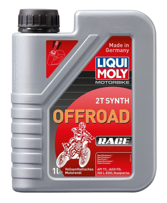 2T Motoröl LIQUI MOLY OFF ROAD RACE 1l, API TC JASO FD synthetisch