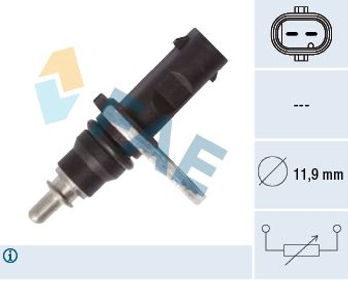 Sensor, Kühlmitteltemperatur