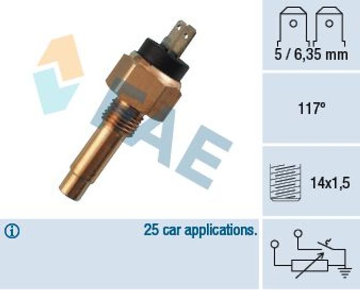 Sensor, Kühlmitteltemperatur