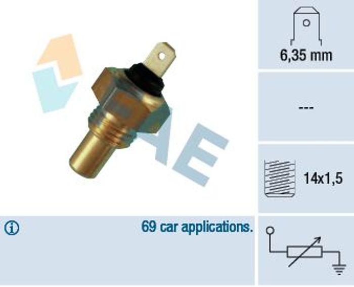 Sensor, Kühlmitteltemperatur