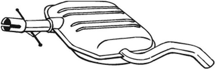 Mittelschalldämpfer