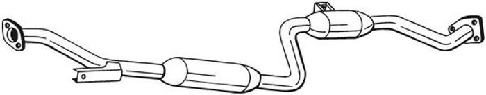 Mittelschalldämpfer