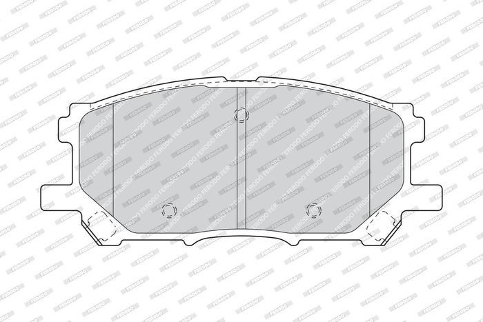 Bremsbelagsatz hinten/vorne , passt zu: LEXUS GS, RC, RX; TOYOTA HARRIER, HIG...