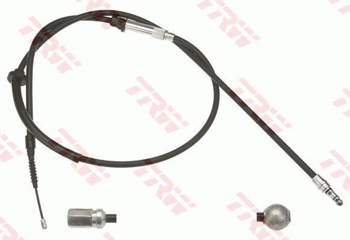 Handbremsseil hinten L/R (1835mm/1250mm, bremsen: Scheiben-) passt zu: VW PAS...