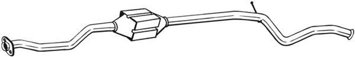 Katalysator EURO 2 passt zu: CITROEN SAXO; PEUGEOT 106 II 1.5D 05.96-07.04