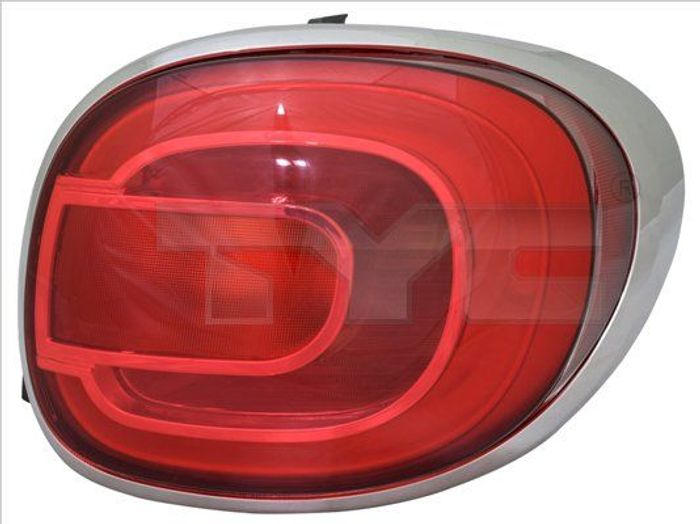 Lampe hinten L (LED) passt zu: FIAT 500 L 09.12
