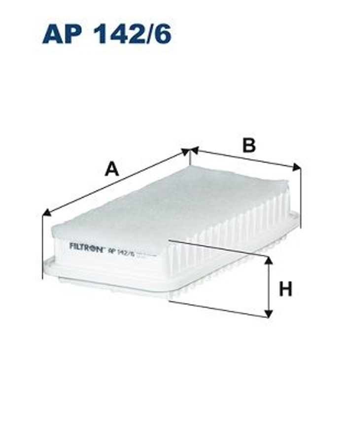 Luftfilter (Filterpatrone) passt zu: TOYOTA AVENSIS, COROLLA, COROLLA VERSO 1...