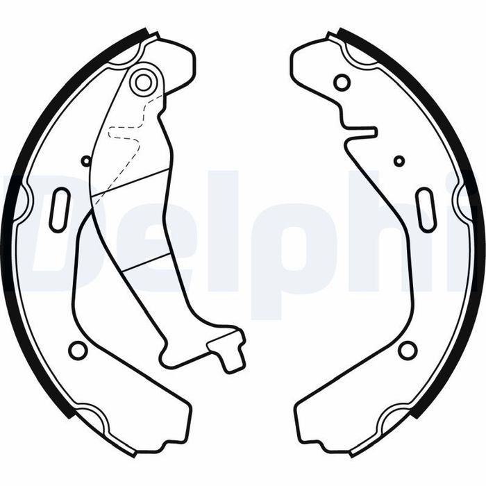 Bremsbacke passt zu: OPEL AGILA A; SUBARU JUSTY III; SUZUKI IGNIS I, IGNIS II...