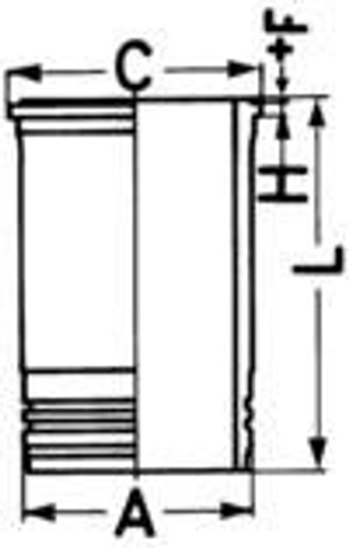 Zylinderbuchse (108mm) passt zu: DEUTZ FAHR 1130 TTV, 1145 TTV, 1160 TTV, 120...