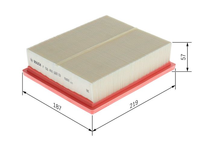 Luftfilter (Filterpatrone) passt zu: MITSUBISHI ECLIPSE CROSS 1.5 10.17