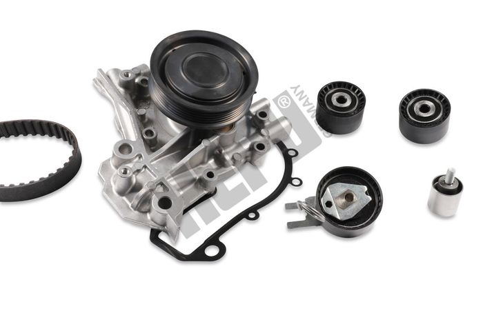 Ventilsteuerung Satz (Riemen + Rolle + Flüssigkeitspumpe) passt zu: OPEL ANTA...