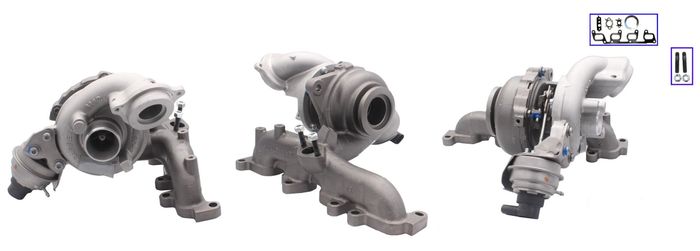 Turbolader (Runderneuert, mit Dichtungssatz) passt zu: AUDI A3; SEAT ALTEA, A...