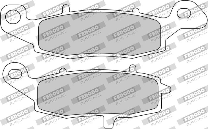 Bremsbeläge vorne, anwendung: motorroller/straße - kleines motorrad, material...
