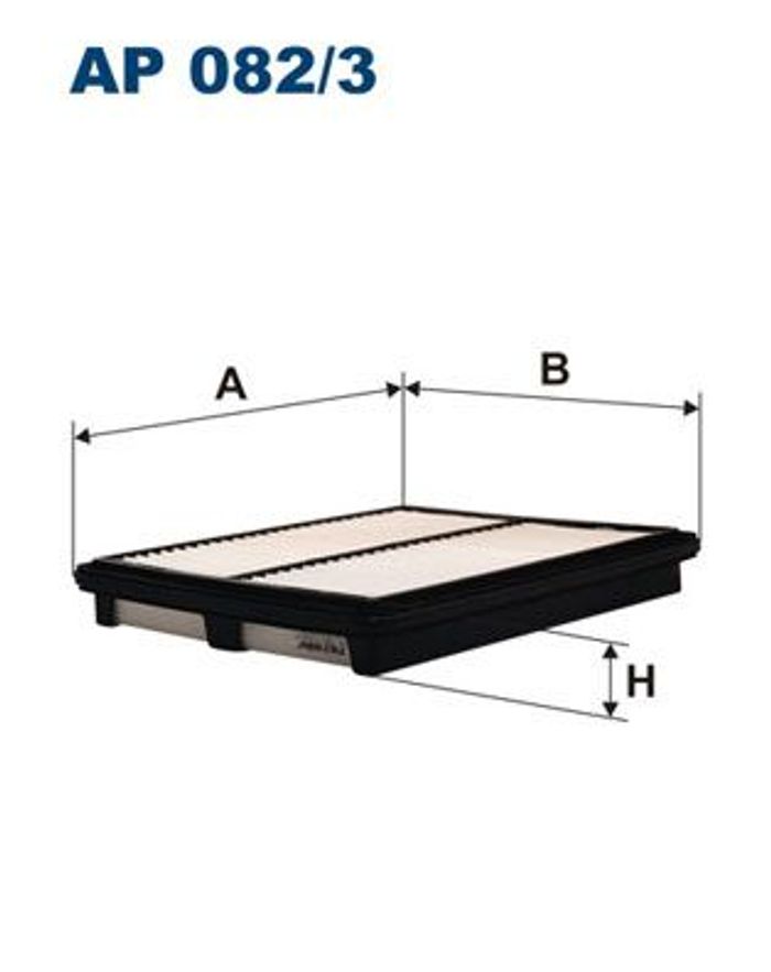 Luftfilter (Filterpatrone) passt zu: DAEWOO LEGANZA 2.0/2.2 04.97