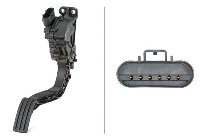 Beschleunigungspedal passt zu: FORD FIESTA V, FUSION 1.25-2.0 11.01-12.12