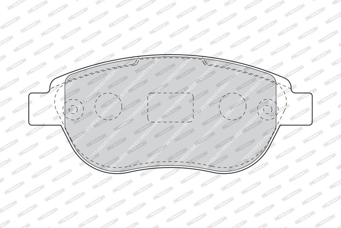 Bremsbelagsatz vorne , passt zu: CITROEN C3 I, C4, C4 I, XSARA, XSARA PICASSO...