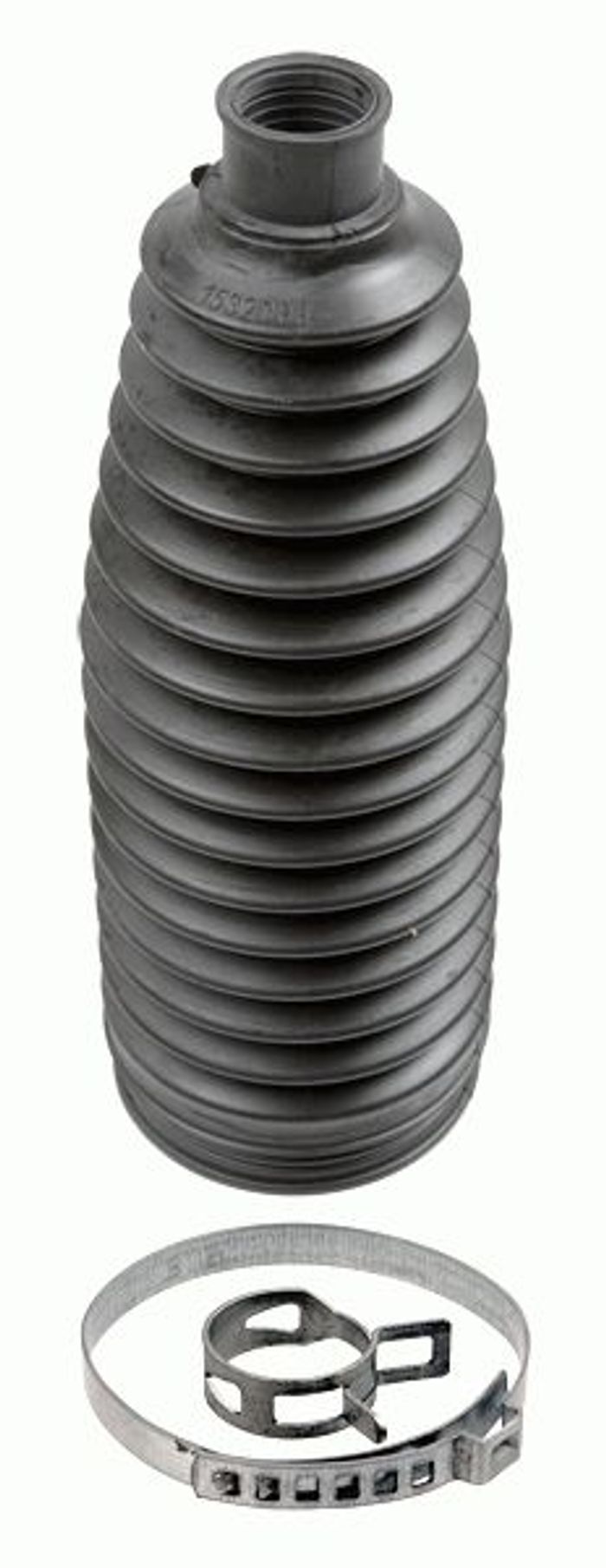 Lenkgetriebeschutz L/R (länge170mm 16mm/51mm, Schellen) passt zu: MAZDA 3, 5...