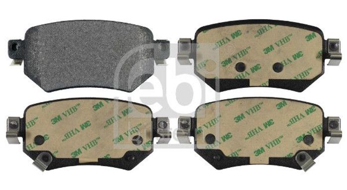 Bremsbelagsatz hinten , passt zu: MAZDA 6 2.0/2.2D/2.5 08.12