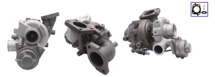 Turbolader (Runderneuert, mit Dichtungssatz) passt zu: MITSUBISHI L200, PAJER...
